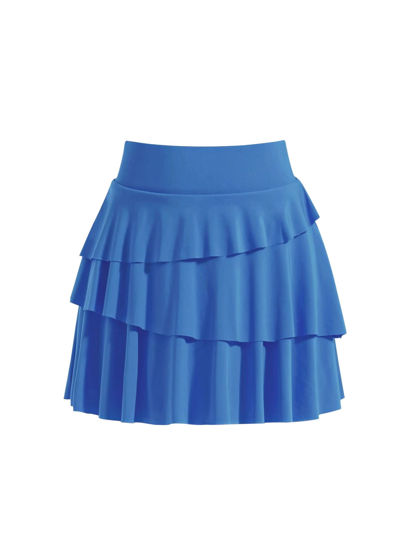 Tiered Ruffle Active Skort