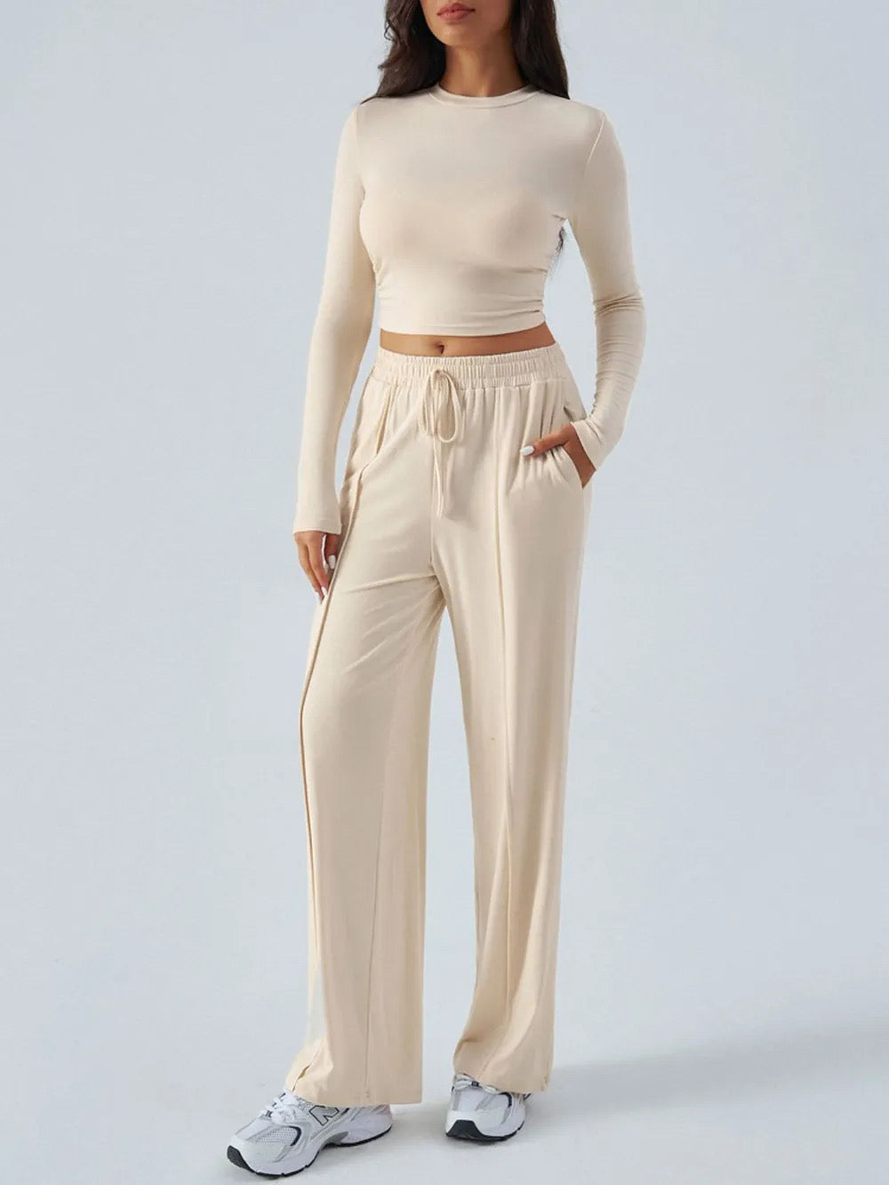 Sable Luxe Top and Pants Set