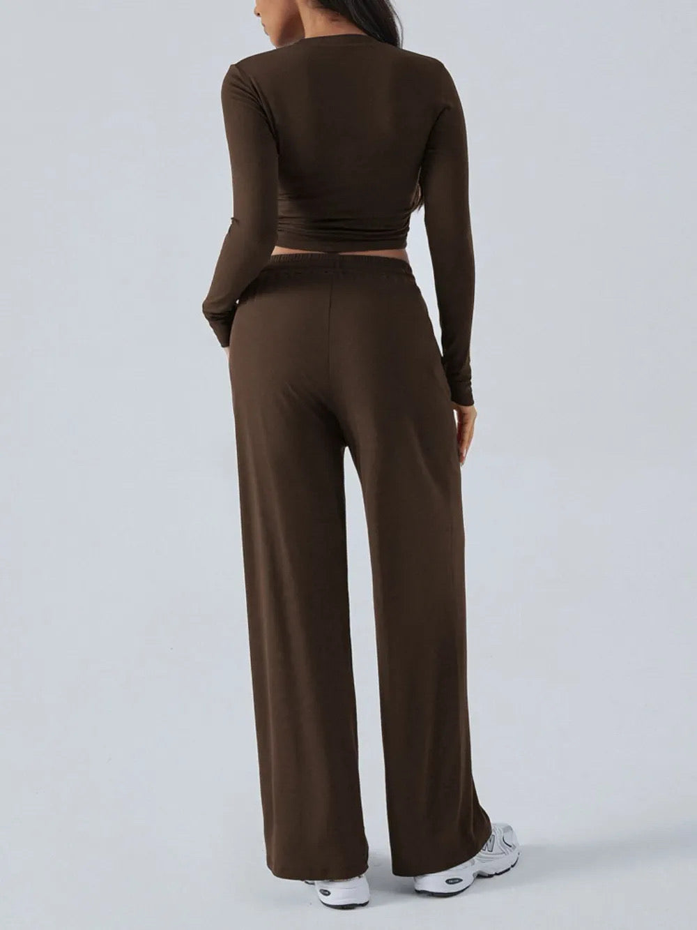 Sable Luxe Top and Pants Set