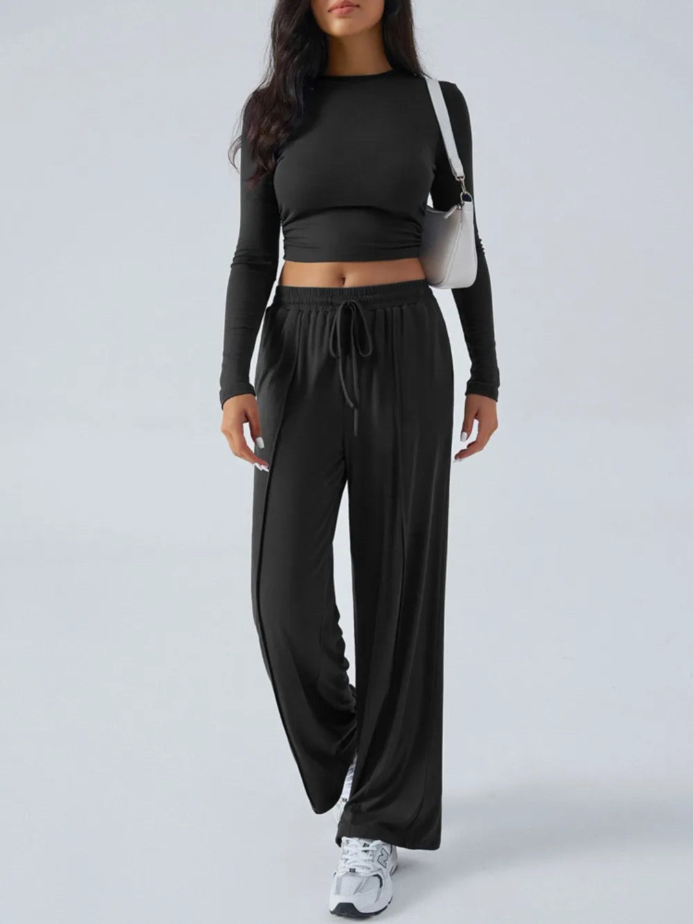 Sable Luxe Top and Pants Set