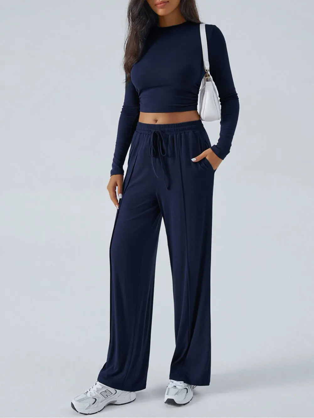 Sable Luxe Top and Pants Set